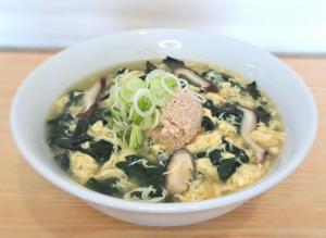 ほうれん草ラーメンの写真