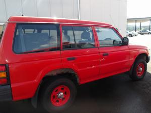 三菱消防自動車（パジェロ）右側