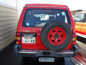三菱消防自動車（パジェロ）後