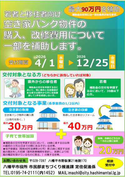 補助金チラシ