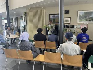 オオハンゴンソウ駆除活動講師講和